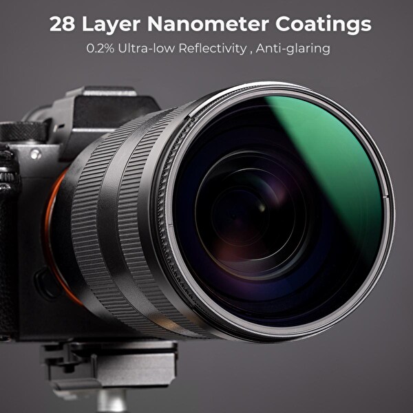 K&F CONCEPT 112mm Nano-X CPL Filtre - Nikon Z 14-24 Uyumlu