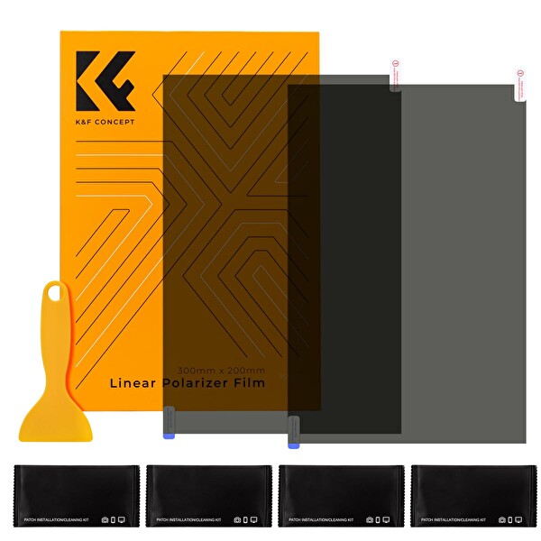 K&F Concept Polarize Film 300*200mm ( 2 li Paket )