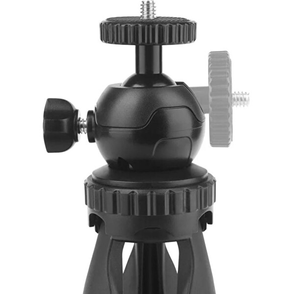 Ayex Pocket M2T 19 CM Yükseklik 2.5 KG Kapasite 360 Derece Döner Kafa Mini Masaüstü Tripod - Telefon Tutucu