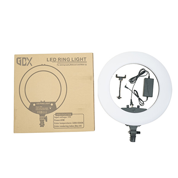 GDX Pro Ring Light III 65W Bicolor Canlı Yayın Işığı