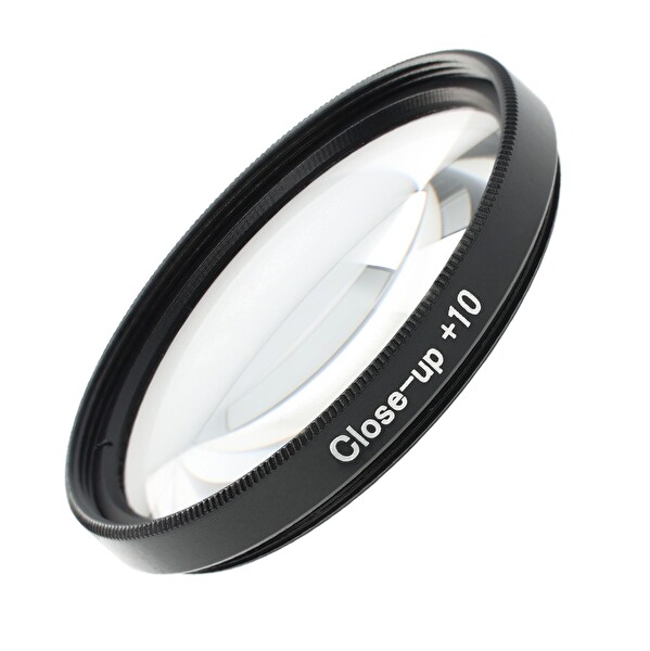 Ayex 40.5 MM Close-Up 4’lü (+1 +2 +4 +10) Optik Cam Metal Çerçeve Taşıma Çantalı Filtre Seti