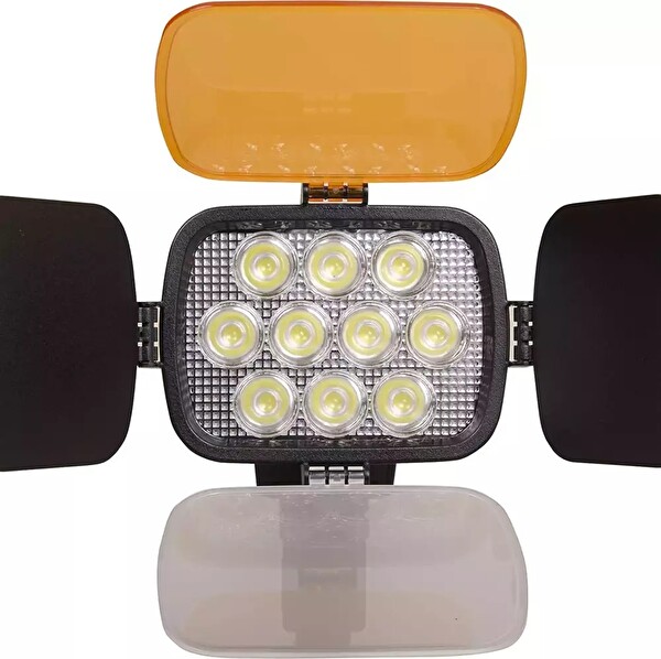 Hlypro LED-10 Profesyonel Kamera Işığı (Batarya-Şarj Aleti Hediyeli)