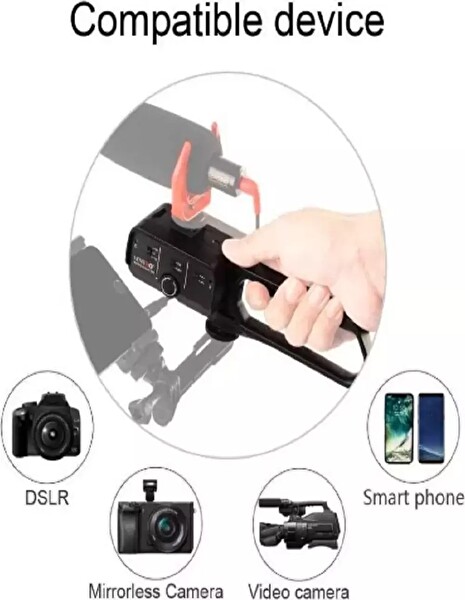 Lensgo D1L Mikrofon Bağlantı Adaptörü