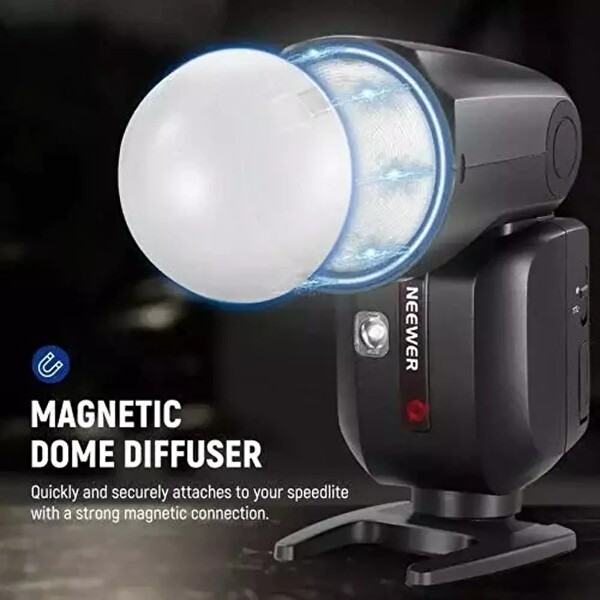 Neewer Z2-N Yuvarlak Başlıklı Bataryalı Tepe Flaşı (Nikon)