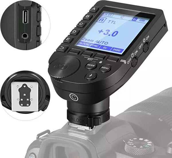 Neewer QPRO-C TTL Canon Uyumlu Wireless Flaş Tetikleyici