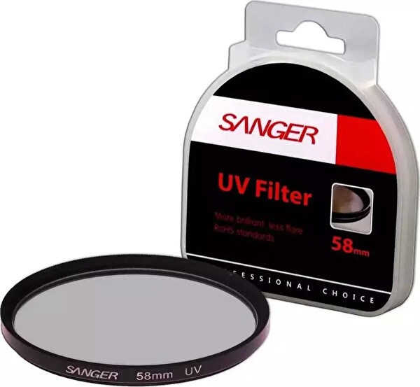 Sanger 58 MM UV Filtre