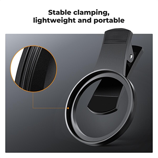 K&F Concept Klipsli 67 MM CPL- BlackMist 1/4 Filtre Seti- Tüm Modelere Uyumlu