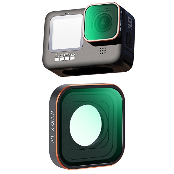 K&F Concept GoPro Uyumlu UV Filtre - Yüksek Çözünürlüklü - Hero 13-12-11-10-9 Uyumludur