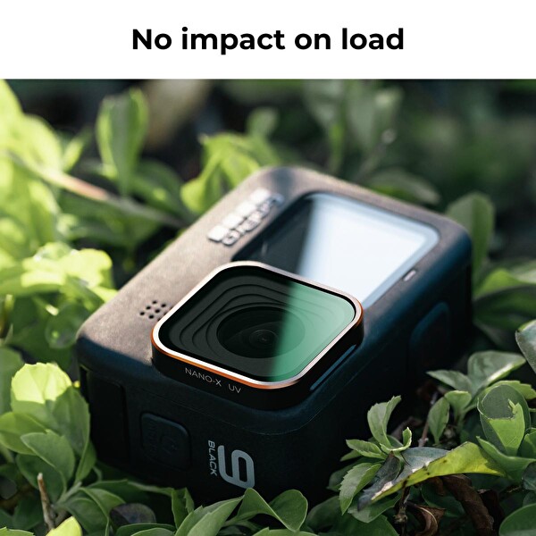 K&F Concept GoPro Uyumlu UV Filtre - Yüksek Çözünürlüklü - Hero 13-12-11-10-9 Uyumludur