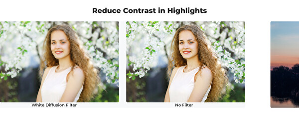K&F Concept 62mm White Pro Mist 1/4 Nano-C Hmc Sinematik Filtre