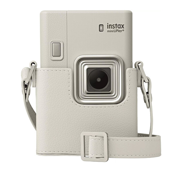 Fujifilm Instax Mini LiPlay Plus Sand Beige Deri Çanta