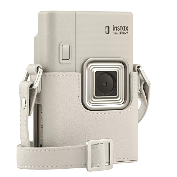 Fujifilm Instax Mini LiPlay Plus Sand Beige Deri Çanta