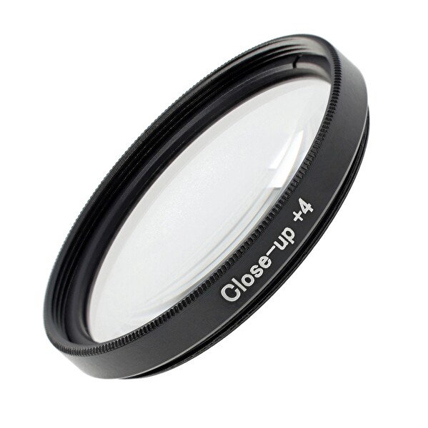 Ayex 77 MM Close-Up (+1, +2, +4, +10) Optik Cam Metal Çerçeve Taşıma Çantalı 4'lü Lens Filtresi