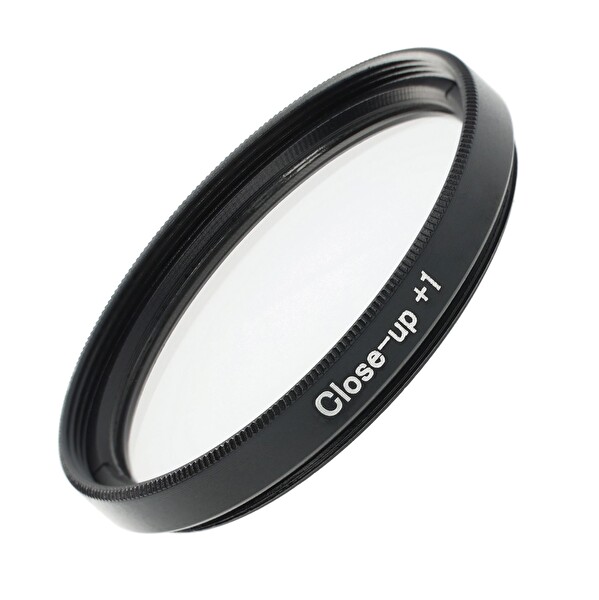 Ayex 77 MM Close-Up (+1, +2, +4, +10) Optik Cam Metal Çerçeve Taşıma Çantalı 4'lü Lens Filtresi