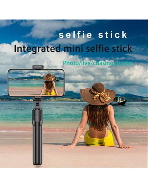 Pell Tripod L02 4'in 1 Bluetooth Kumandalı Tripod Selfie Çubuğu