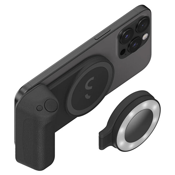 Shiftcam Fotoğraf-Video Seyahat Kiti Magsafe Powerbank Özellikli Led Işıklı Vlog Çekim Seti Midnight