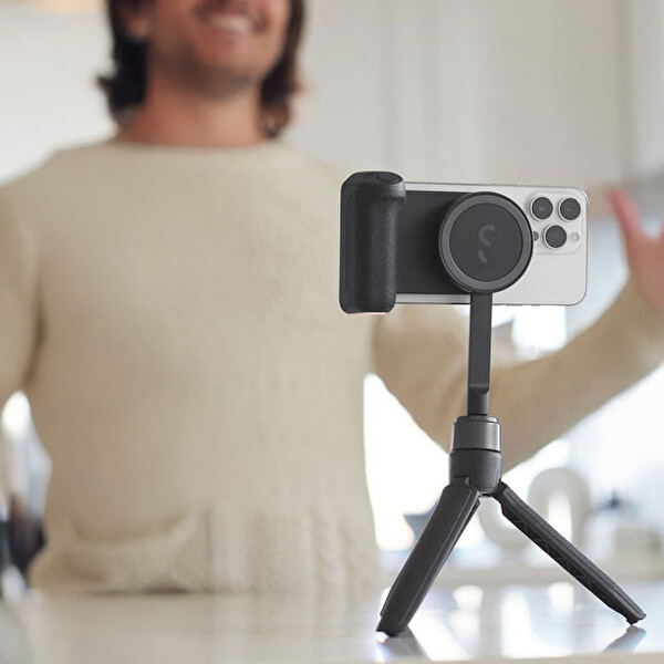 Shiftcam Fotoğraf-Video Çekim Kiti Magsafe Powerbank Özellikli Led Işıklı Vlog Seti Midnight