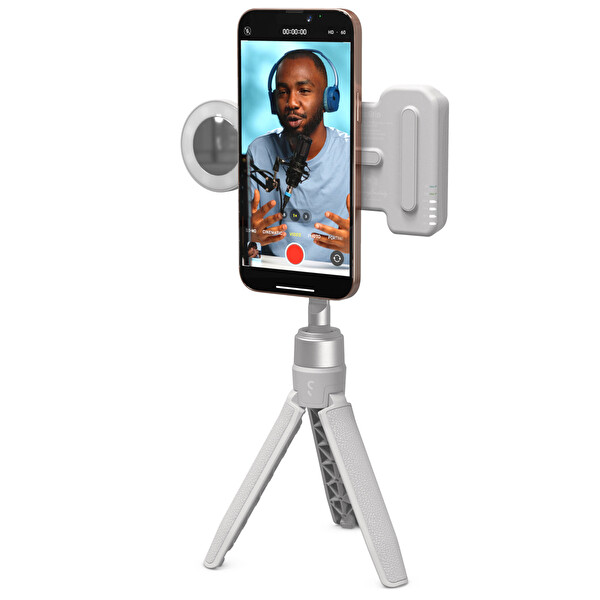 Shiftcam Fotoğraf-Video Çekim Kiti Magsafe Powerbank Özellikli Led Işıklı Vlog Seti Stone
