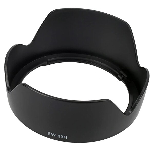 Ayex EW-83H Canon EF 24-105MM f/4L IS USM Uyumlu Lens Hood Parasoley