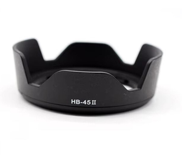 Ayex HB-45II - Nikon AF-S DX 18-55MM G / VR / VR II Uyumlu Lens Hood Parasoley