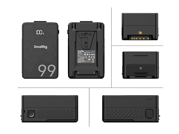 SmallRig 4608 VB99SE Mini V-Mount Batarya