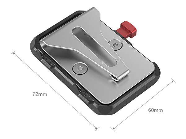 SmallRig 2990 V-Mount Plate With Belt Clip
