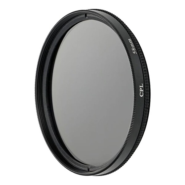 Ayex 58 MM CPL Yansıma Azaltıcı Metal Çerçeve Polarize Filtre - JTL3740