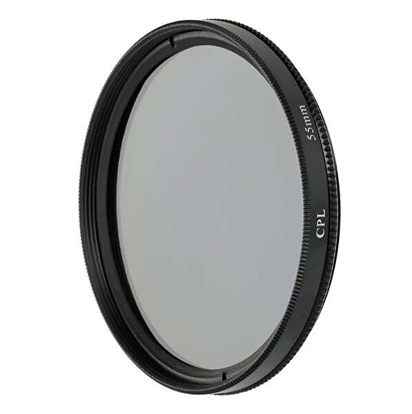 Ayex 55MM CPL Yansıma Azaltıcı Metal Çerçeve Polarize Filtre - JTL3739