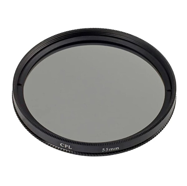 Ayex 55MM CPL Yansıma Azaltıcı Metal Çerçeve Polarize Filtre - JTL3739