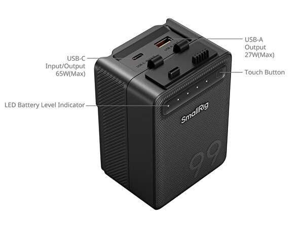 SmallRig 5245 V-Mount Battery VB99 Lite Mini