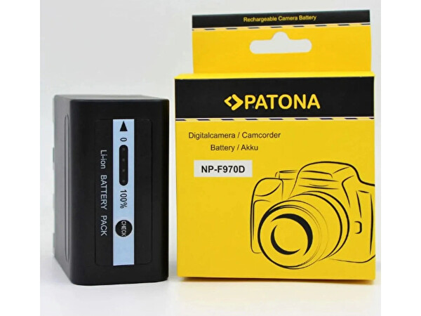 Patona NP-F970 İkili Batarya Ve Şarj Kiti
