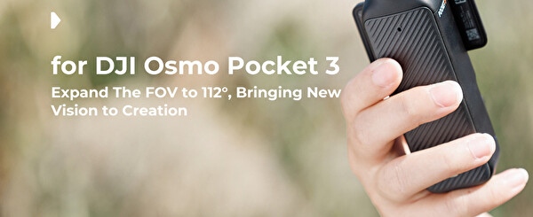 K&F Concept Magnetic Geniş Açı Filtresi ( DJI Osmo Pocket 3 Combo Uyumlu )