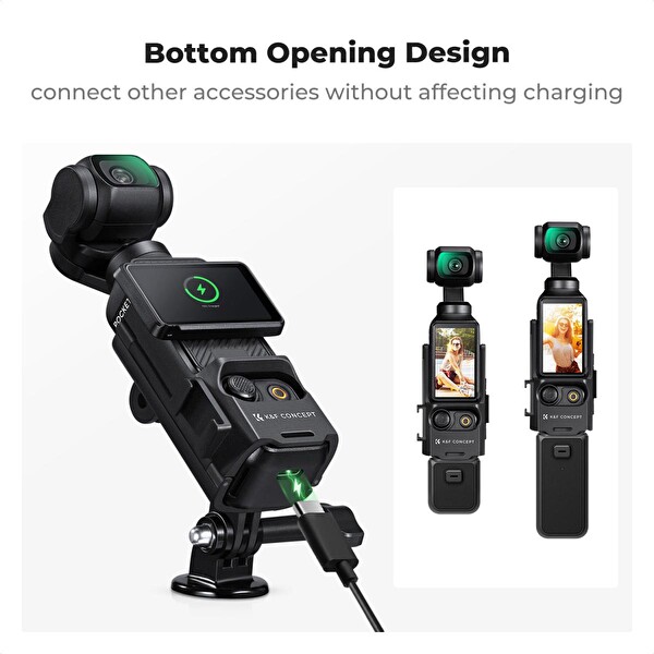 K&F Concept DJI Osmo Pocket 3 Uyumlu Expan İstasyonu 1/4