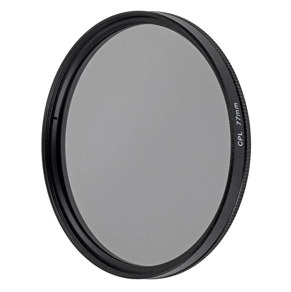 Ayex 77 MM CPL Polarize Filtre - Circular Polarizer Yansıma Önleyici Lens Filtresi