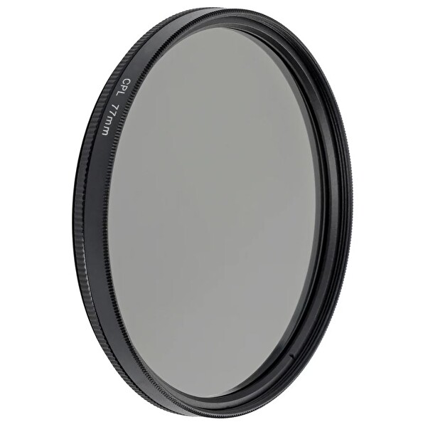 Ayex 77 MM CPL Polarize Filtre - Circular Polarizer Yansıma Önleyici Lens Filtresi