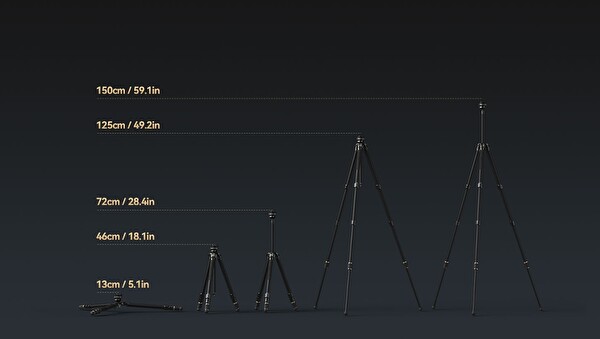SmallRig 4353 Karbon Fotoğraf Tripodu