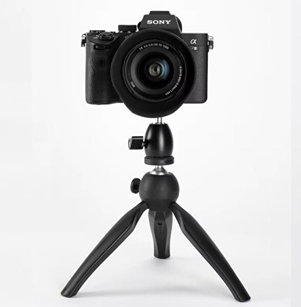 Ayex AX-BH01 Mini Top Başlı Tripod Kafası – Stabil ve Esnek Açı Ayarlı Ball Head