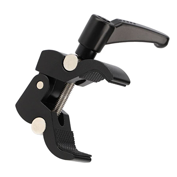 Ayex AX-SC1 Alüminyum Super Clamp – 1/4” ve 3/8” Vidalı Montaj Kelepçesi