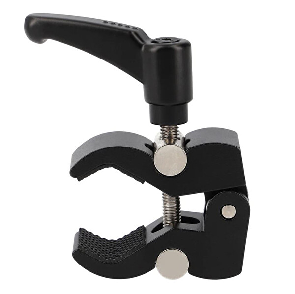 Ayex AX-SC1 Alüminyum Super Clamp – 1/4” ve 3/8” Vidalı Montaj Kelepçesi