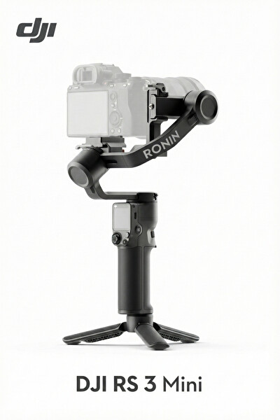 DJI RS-3 Mini Hafif Profesyonel 3 Eksen Stabilizatör Gimbal