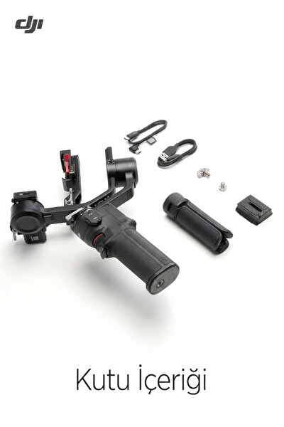 DJI RS-3 Mini Hafif Profesyonel 3 Eksen Stabilizatör Gimbal