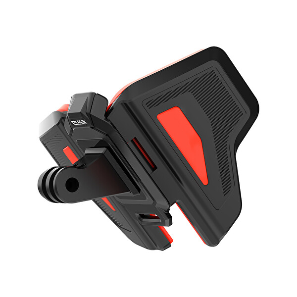 Ayex Telesin GP-HBM-MT2 Helmet Chin Mount Aksiyon Kamera Uyumlu Kask Çene Montaj Aparatı
