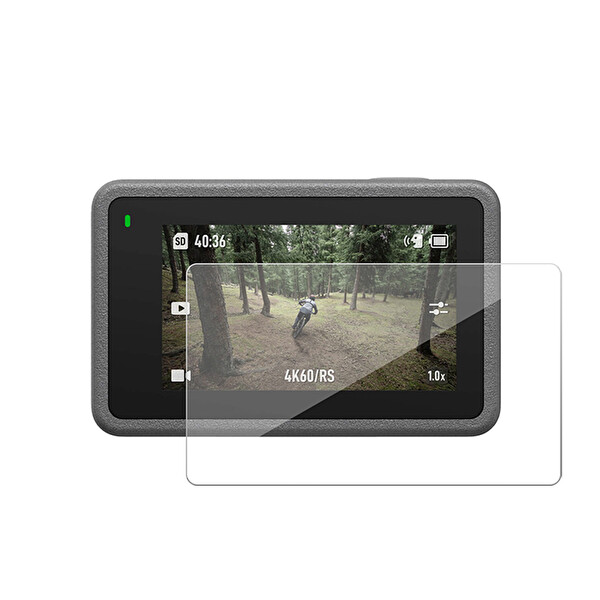Ayex Telesin S6-FLM-06-TDJ DJI Osmo Action 5-4-3 İle Uyumlu Lens Ve Ekran Koruyucu Temperli Cam Koruma Seti