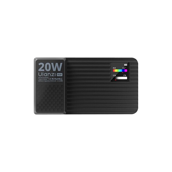 Ulanzi K20 RGB 20W Video Panel LED Işık - L207