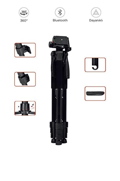 Başkenttekno 8850 1.2 M Su Terazili Tripod
