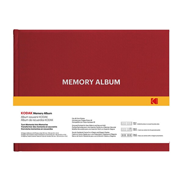 Kodak Memory Album - 10x15 - 235*300MM - Dark Red