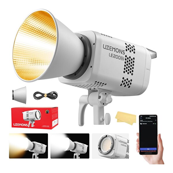 Godox LE200 Bicolor Video Led Işık (İthalatçı Garantili)