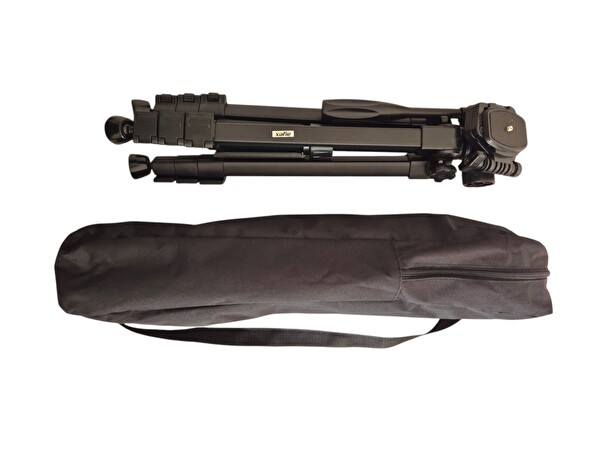 Ayex LT-450 Tripod 160CM 5KG Taşıma Kapasiteli 1380G Alüminyum - ABS Kamera Tripodu Taşıma Çantalı