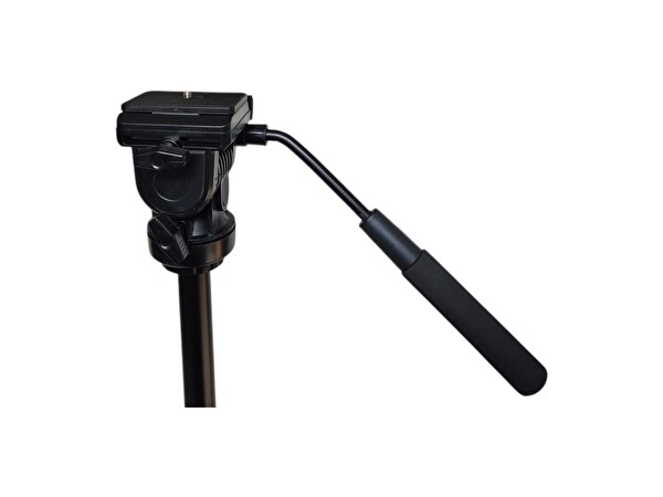Ayex KH-2880 Tripod Kafa 360 Derece Pan Tilt Quick Release Plaka Metal Kollu Kamera Tripod Başlığı