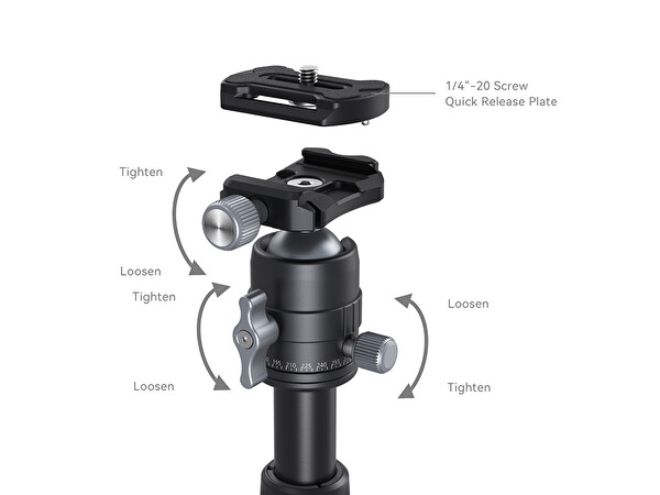 SmallRig 4289 VT-20 Mini Tripod